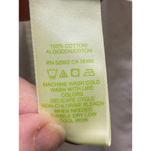 Load image into Gallery viewer, Sigrid Olsen Shirt Womens Large Ivory Button Down Mature Academia Minimalist
