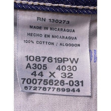 Load image into Gallery viewer, Rustler Wrangler Jeans Mens 44x32 Blue Denim Workwear Heavy Duty Outdoors NWT
