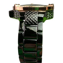 Load image into Gallery viewer, Techno King Watch Mens Iced Hip Hop Crystals Stainless Steel Water Resistant
