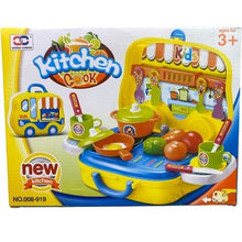 Load image into Gallery viewer, Little Chef Playset Educational Pretend Play Sensory Carry Case 26 PCS New
