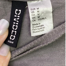 Load image into Gallery viewer, H&amp;M Divided Shirt Womens Medium Dragon Cropped Streetwear Grunge Beachy
