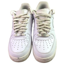 Load image into Gallery viewer, Nike Air Force 1 Shoes Mens 9.5 White AF1 Leather Low Top Sneakers Lifestyle
