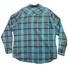 Load image into Gallery viewer, Authentic Western Youngbloods Shirt Mens Large Plaid Pearl Snaps Rodeo Country
