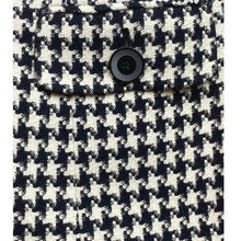Load image into Gallery viewer, Sag Harbor Blazer Womens 14 Houndstooth Wool Blend Coat Office Old Money Career
