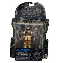Load image into Gallery viewer, Star Wars The Black Series #17 Princess Leia Organa Boushh Action Figure
