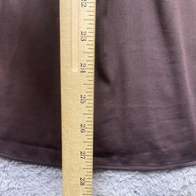 Load image into Gallery viewer, Soft Surroundings Blouse Womens Medium Brown Flowy Mature Button Down Academia
