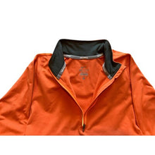 Load image into Gallery viewer, Nike Shirt Womens Small Orange Running Performance Dri Fit Half Zip Pullover
