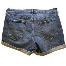 Load image into Gallery viewer, Old Navy Shorts Womens 14 Denim Distressed Cuffed Beachy Vacation Costal

