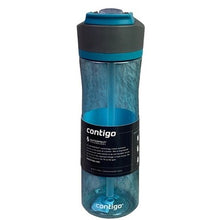 Load image into Gallery viewer, Contigo Water Bottle 24 oz Ashland Blue BPA Free Auto Spout Leak Proof Lid
