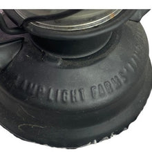 Load image into Gallery viewer, Black Metal Hurricane Lantern Lamplight Oil Lamp with Handle Farm Barn Country
