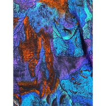 Load image into Gallery viewer, Vintage Mrs Roper Caftan Womens OSFA Abstract Maxi House Dress Mumu Boho AOP

