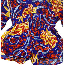 Load image into Gallery viewer, Desigual Stella Jean Romper Colorful Drop Shoulder Mature Festival Jumpsuit
