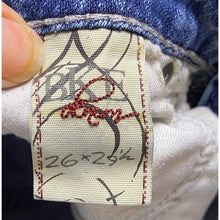 Load image into Gallery viewer, BKE Culture Jeans Womens 26x29.5 Light Wash Bootcut Stretch Academia Preppy
