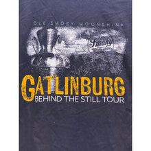 Load image into Gallery viewer, Gatlinburg Shirt Mens Extra Large Moonshine Spell Out Mountains Whiskey
