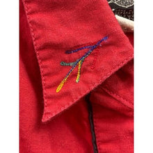Load image into Gallery viewer, Vintage Short Circuit Shirt Womens Medium Embroidered Western Beaded Country
