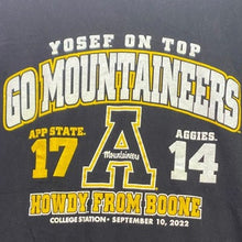 Load image into Gallery viewer, Appalachian State Mountaineers Mens Medium Spell Out University Athleisure
