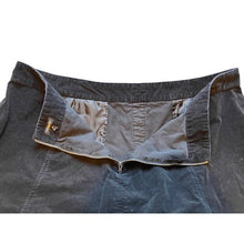 Load image into Gallery viewer, Torrid Skirts Womens 26 Black Corduroy Skirt A-Line Mini Grunge Edgy Punk

