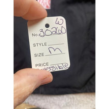 Load image into Gallery viewer, Romwe Jacket Womens Medium Black Bandana Full Zip Reversible Lightweight NWT
