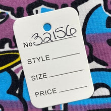 Load image into Gallery viewer, On Fire Dress Womens Large Blessed Graffiti Ruched Side Bodycon AOP Streetwear
