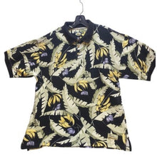 Load image into Gallery viewer, Tommy Bahama Shirt Adult Large Polo Tropical Banana Leaf AOP Golf Casual Mens

