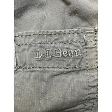Load image into Gallery viewer, LL Bean Pants Mens Small Cargo Gorpcore Hiking Drawstring Trouser Khaki Green
