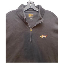 Load image into Gallery viewer, Greg Norman Sweater Mens 2XLT Tall 1/4 Zip Outdoors Pullover Shark Logo Golfing

