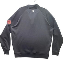 Load image into Gallery viewer, FootJoy Sweater Mens Large Black Cardinal Advertising Quarter Zip Pull Over
