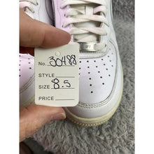Load image into Gallery viewer, Nike Air Force 1 Shoes Mens 8.5 White AF1 Leather Low Top Sneakers Lifestyle

