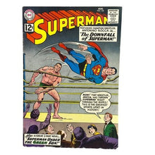Load image into Gallery viewer, 1962 Superman DC Comic Book #155 12 cent Advertising
