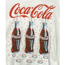 Load image into Gallery viewer, Coca-Cola Shirt Womens Medium Graphic AOP Double Sided Cropped Streetwear
