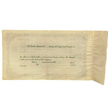 Load image into Gallery viewer, Antique 1908 Mining Stock Certificate Bachelor Khedive Mines Collectible
