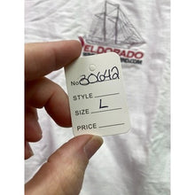 Load image into Gallery viewer, Eldorado Shirt Mens Large White Sailboat Sailing Beachy Coastal Everyday
