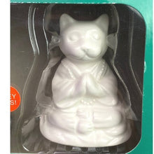 Load image into Gallery viewer, Buddha Cats Magnetic Salt Pepper Shakers Set White Black NIB
