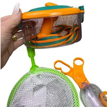 Load image into Gallery viewer, Kids Bug Catcher Kit Magnifying Glass Net Tweezers Habitat Explorer Outdoors Toy

