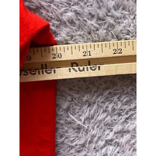 Load image into Gallery viewer, Adidas Shirt Mens Medium Wrap Around Spell Out Athleisure Red Geometric
