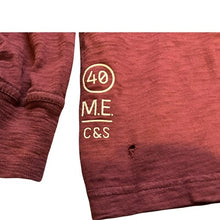 Load image into Gallery viewer, Marc Ecko Shirt Mens 2XL Maroon Long Sleeve Zip Pocket Casual Pull Over

