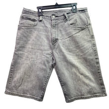 Load image into Gallery viewer, Levis Shorts Mens 33 Gray Denim Jorts Hip Hop Punk Everyday Streetwear
