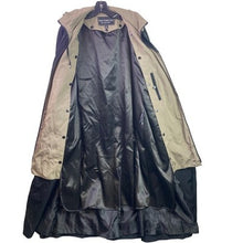 Load image into Gallery viewer, Fleet Street Trench Coat Womens 16W Lined Hooded Weatherproof Outdoors Winter
