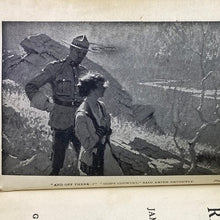 Load image into Gallery viewer, The Rivers End Hardcover Book James Oliver Curwood 1919 Grosset Dunlap

