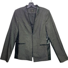 Load image into Gallery viewer, Vintage Worthington Blazer Womens 10 Mature Faux Leather Edgy Career Office
