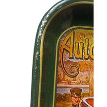 Load image into Gallery viewer, Automobiles Peugeot Advertising Tray Paris Decor Serving Tray Made Hong Kong

