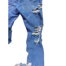 Load image into Gallery viewer, American Eagle Jeans Womens 10 Distressed Thrashed Grunge Streetwear Mom Jean
