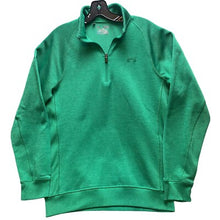 Load image into Gallery viewer, Under Armour Sweater Mens Large Pullover 1/4 Zip Storm Athletic Green Sweatshirt
