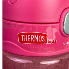 Load image into Gallery viewer, Thermos Water Bottle 16 oz. Kid's Funtainer Plastic Hydration Spout Lid Set of 2
