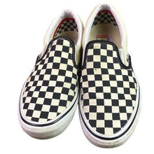 Load image into Gallery viewer, Vans Classics Sneakers Mens 9.5 Checkerboard Shoes Slip-Ons Skate Skateboard
