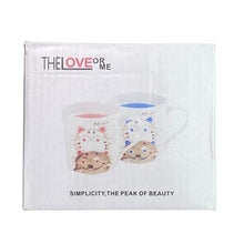 Load image into Gallery viewer, Miao Cats Mug Cup Cat Lover Ceramic Coffee NIB
