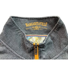 Load image into Gallery viewer, Margaritaville Sweatshirt Mens 2XL Gray Quarter Zip Pullover Parrot Logo
