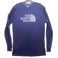 Load image into Gallery viewer, The North Face Shirt Mens Medium Long Sleeve Crew Neck Logo Tee Spell Out Logo
