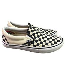Load image into Gallery viewer, Vans Classics Sneakers Mens 9.5 Checkerboard Shoes Slip-Ons Skate Skateboard
