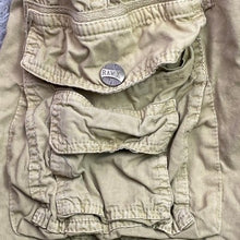 Load image into Gallery viewer, Raw X Shorts Mens 34 Khaki Cargo Gorpcore Hiking Chore Country Grunge Streetwear
